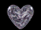 Gif animé coeur de verre